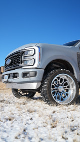 Blessed Performance HD Aluminum Bumper Valance 2023-2025 Ford F250/F350/F450/F550 Superduty - Snow