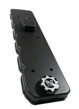 DJ Precision Machine Black Powder Coat  Billet Valve Cover 2006 to 2024 5.9L/6.7L Cummins-Main View
