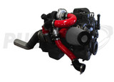 Pusher Low Mount Compound Turbo System 1998-2002 5.9L 24V Cummins - Front