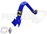 Pusher SuperMax Intake System for 2011-2016 Duramax LML Trucks - Blue