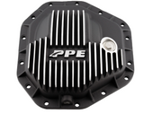 PPE Heavy Duty Cast Aluminum Rear Differential Cover (For Dana M275 Black 2017 to 2022 Ford F250/F350-Main View