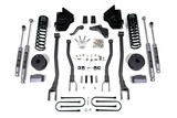 BDS Suspension 4 Inch Lift Kit w/ 4 Link 2013 to 2018 Ram 3500 w/ Rear Air Ride 4WD | Diesel-Main View