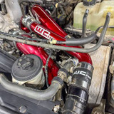 Wehrli 3.5" Cold Side Intercooler Pipe Kit 2017 to 2024 6.7L Powerstroke-In Use View