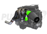 Pusher High Mount Compound Turbo System 2007.5 to 2009 6.7L Cummins
