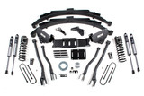 BDS Suspension 6 Inch Lift Kit w/ 4 Link 2013 to 2018 Ram 3500 4WD Cummins-Main View
