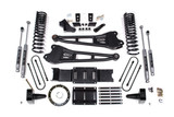 BDS Suspension 6 Inch Lift Kit w/ Radius Arm 2019 to 2024 Ram 3500 4WD Cummins-Main View