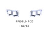 Flog Industries Demon Series Front Bumper 2005 to 2007 F250/F350-Light Pocket Option View