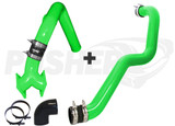 Pusher SuperMax Intake System & HD Charge Tube for 2004.5-2005 LLY Duramax Trucks  - Pusher Green