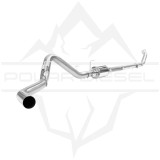 BP-PD Stainless Steel Exhaust Kit Turbo Back 4 Inch w/Muffler 2004.5-2007 Dodge Ram 5.9L Cummins