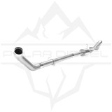 BP-PD Stainless Steel Exhaust Kit Turbo Back 4 Inch w/Muffler 2004.5-2007 Dodge Ram 5.9L Cummins - Exit