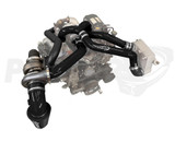Pusher F5 Compound Turbo & Intake System for 2015 to 2016 Ford F250/350 6.7L Powerstroke Super Duty - Black
