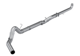 MBRP 5" Downpipe Back, Single Side Exit, 2001-2004 Silverado/Sierra 2500/3500 6.6L Duramax, T409 Aluminized Steel, No Muffler