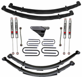 Skyjacker 4 in. Suspension Lift Kit with Front and Rear Leaf Springs for 2003-2004 Ford 6.0L F250F350 4WD