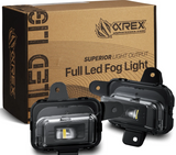 Alpharex DoubleTap Dual Color LED Projector Fog Lights 2022-2026 GMC Serria 1500