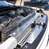 Blessed Performance HD Aluminum Air Deflector 2020-2026 Chevy/GMC L5P 2500/3500 Angle  Passenger Side View
