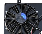 Blessed Performance Direct-Fit Quad Electric Fan Kit 1994.5-1997 Ford 7.3L Powerstroke - Fan Side Close