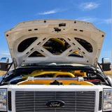 Blessed Icon Signature Hood Mirror 1999-2007 Ford Superduty F250/F350/F450/F550 Main Front View