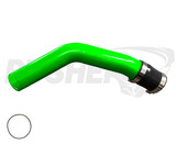 Pusher HD 3" Hot Side Charge Tube for 2011-2014 Ford 6.7L Powerstroke- GREEN VIEW