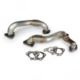 PPE Replacement High Flow Up Pipes 2004.5 to 2005 6.6L LLY Duramax