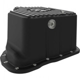 AFE PRO SERIES EXTRA DEEP ENGINE OIL PAN 2011-2016 GM 6.6L DURAMAX (WITH 6" LIFT) (AFE46-70342)-Part View