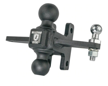 BULLETPROOF HEAVY/EXTREME DUTY SWAY CONTROL BALL MOUNT-Main View