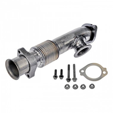 Dorman Turbocharger Up Pipe (Right Side) 2004 to 2005 6.0L Powerstroke (Built BEFORE 11/03/2004) (DOR679-010)-Main View