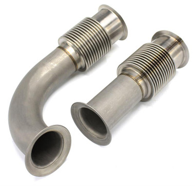  DieselSite Center Mount Turbo Up-Pipes - 6.5L (Heath Diesel:CMUP65) Main View