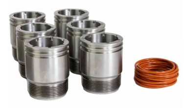 Industrial Injection Torque Lock Injector Cup Kit 2010 to 2016 Diesel ISX/QSX | 2017 to 2021 Diesel X15 (IIC45603)-Main View