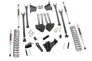 Rough Country 8 Inch Lift Kit for 2005 to 2007 Ford Super Duty 4WD - Main View