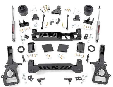 Rough Country 6 Inch Lift Kit 2019 to 2023 Ram 1500 2WD-Main View