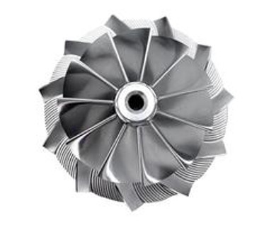 KC Turbo- KC BILLET TURBO COMPRESSOR WHEEL- 2003-2007 6.0L Powerstroke-Main View