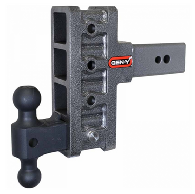 GEN Y Hitch Mega Duty 32K Drop Hitch W/Ball 6" Offset Drop (Universal 3" Shank| 32,000 LB Towing Capacity) 3,500 Tongue Weight (GH-2014)-Main View