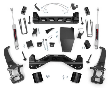 Rough Country 4 Inch Lift Kit 2004 to 2008 Ford F150 4WD (54720)-Main View