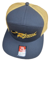 Blessed Performance Tan on Grey Snapback Flat Bill (BPMLSNAPB) Main View