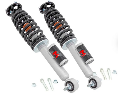 Rough Country M1R Resi Loaded Strut Pair (Front| 5") 2021 to 2024 Ford Bronco 4WD (684045)-Main View