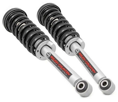 Rough Country Loaded Strut Pair (4 Inch) 2009 to 2013 Ford F150 4WD (501054)-Main View