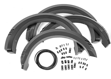 Rough Country Fender Flares (SF1) 2015 to 2017 Ford F150 2WD/4WD-Main View