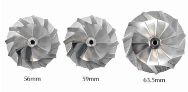 Pulsar Billet Compressor Wheel 2003 to 2007 6.0L Powerstroke-Main View