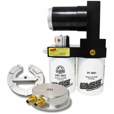 Fass No Drop Kit Titanium Series 240GPH Fuel System & Sump 2017 to 2022 6.7L Powerstroke (Super Extreme)-Main View