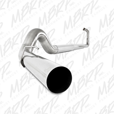 MBRP 5"SLM Series Turbo-Back Exhaust System, 2003-2007 Ford 6.0L Powerstroke (S62240SLM) - Main View