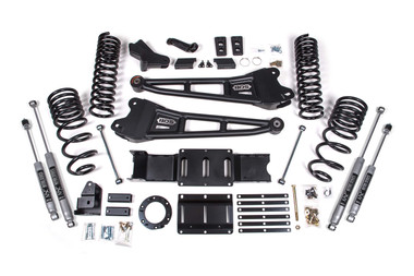 BDS Suspension 4 Inch Lift Kit w/ Radius Arm 2019 to 2024 Ram 2500 4WD | Diesel-Main View