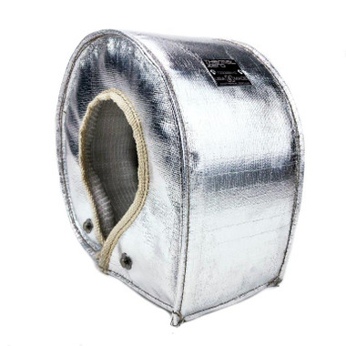 Thermal Zero Universal Externally Wastegated T6 Turbo Heat Insulation Blanket - Chrome