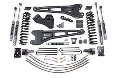 BDS Suspension 6 Inch Lift Kit w/ Radius Arm 2005 to 2007 F250/F350 4WD Gas-Main View