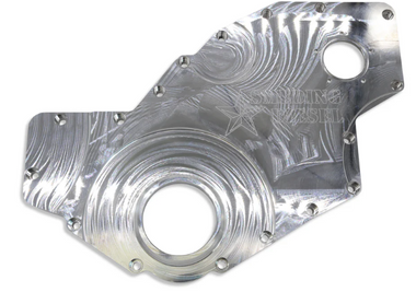 Smeding Diesel Billet Timing Cover 2003 to 2018 5.9L/6.7L Cummins-Main View