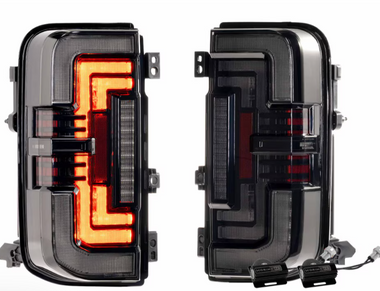 Morimoto XB LED Low Profile Tail Lights (Smoked) for 2021+ Ford Bronco