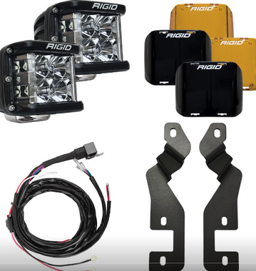 Rigid D-SS Flood A-Pillar Light Kit for 2021+ Ford Bronco Sport