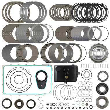 SUNCOAST CATEGORY 2 10R80 REBUILD KIT WITH EXTRA CAPACITY "E", AND "F" CLUTCH PACKS
