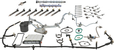 Alliant Power AP57022NP Diesel Fuel Contamination Kit 2023-26 Ford F-Series 6.7L Power Stroke - Main View