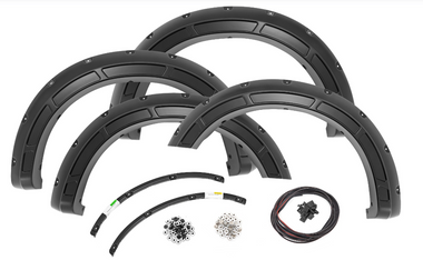 Rough Country Defender Fender Flares 2023-2026 Ford F-250/F-350 Super Duty 2WD/4WD