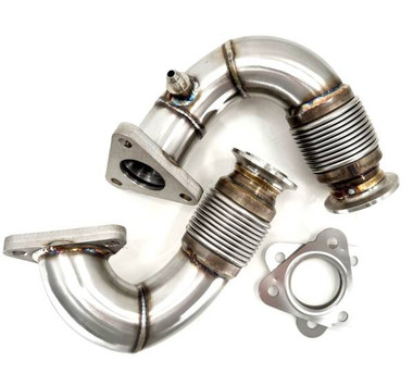 No Limit Fabrication Stainless Steel Up-Pipe Kit 2011-2026 Ford 6.7L Powerstroke - Main